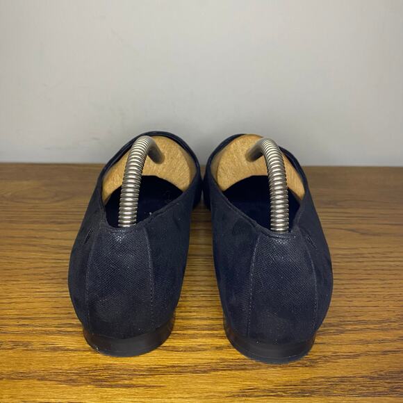 Vionic Womens Willa II Black Textured Slip On Comfy Orthoheel Loafer Shoes Sz 8 - Picture 4 of 7